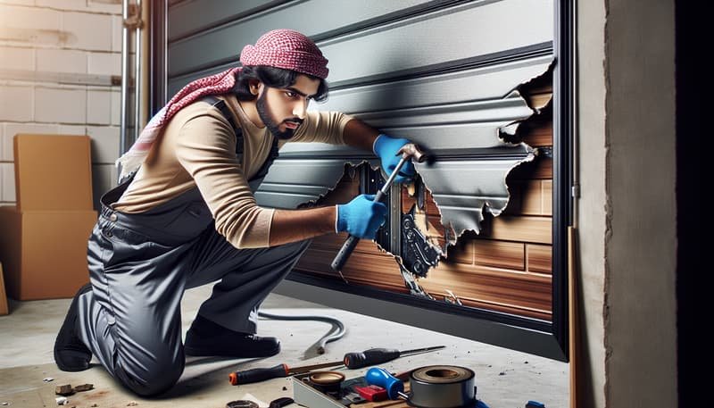 Garage Door Panel Replacement service in Newtown