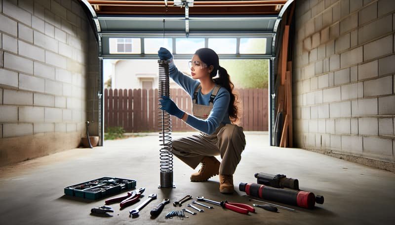 Garage Door Spring Repair service in Danbury